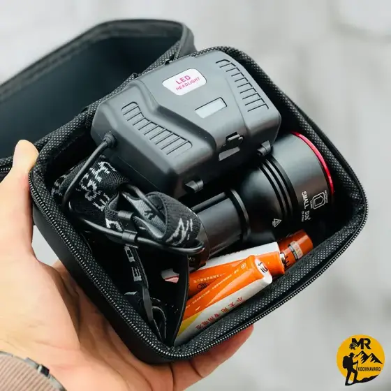 چراغ پیشانی زوم دار اسمال سان مدل ZY-F786T