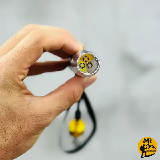 چراغ قوه یووی UV اسمال سان مدل ZY-111