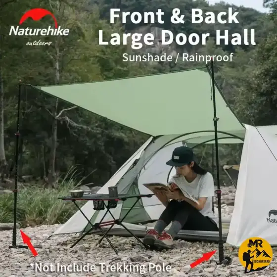 چادر 2 نفره پروانه‌ای نیچرهایک مدل NH21YW132