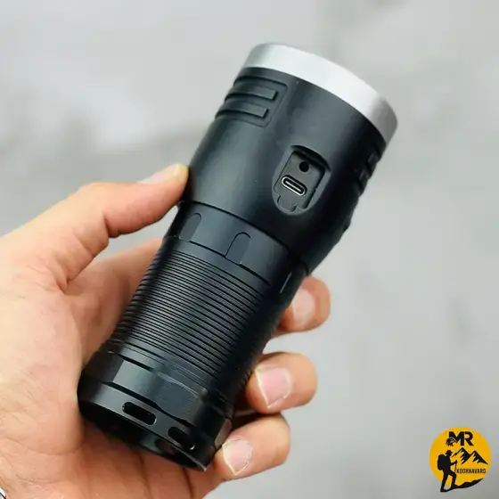 چراغ قوه 3 لامپ زینگارو مدل H4