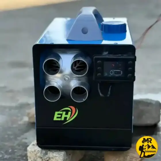 بخاری درجا سیار چند سوخت مدل جنرال پلاس