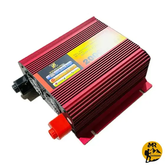 اینورتر، مبدل برق خودرو 12 ولت 2000 وات زینگارو به برق شهر 220 ولت