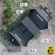 چادر بادی بلک داگ مدل CBD2550WS039