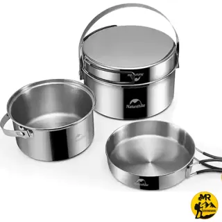 ست ظروف استیل نیچرهایک مدل NH22CJ005
