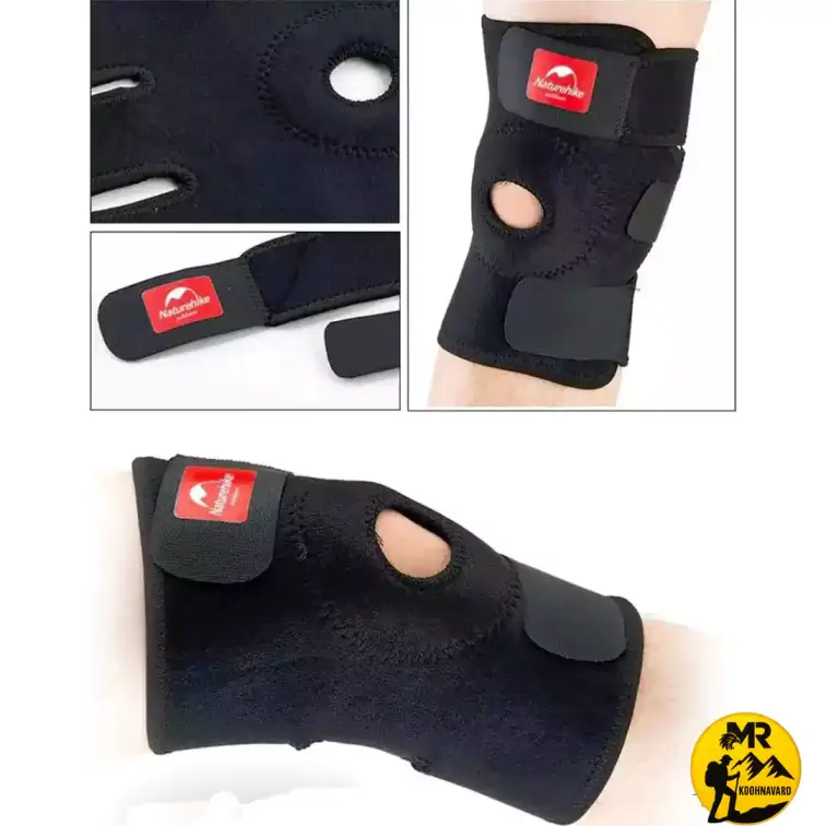 زانوبند ورزشی Dura-light نیچرهایک مدل NH15A001-M