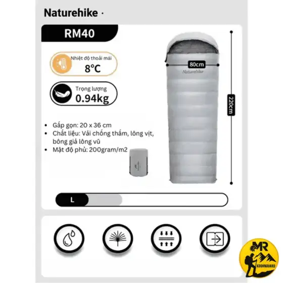 کیسه خواب نیچرهایک مدل NH22YD003
