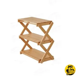 میز شلف تاشو چوبی نیچرهایک مدل CNH22JU002