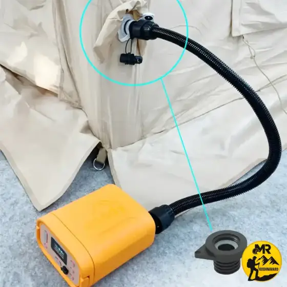 پمپ باد برقی بی سیم Coody مدل CQ-100