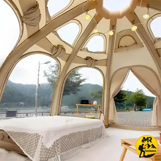 چادر بادی گنبدی 2-4 نفره Coody مدل dome