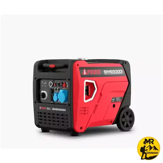 موتور برق سایلنت بنزینی 6500 وات آی پاور مدل SM6500Di