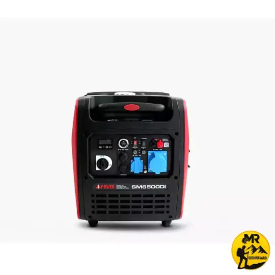 موتور برق سایلنت بنزینی 6500 وات آی پاور مدل SM6500Di