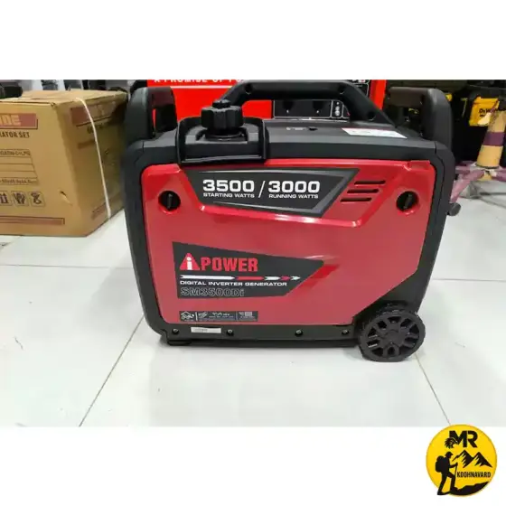 موتور برق سایلنت بنزینی 3500 وات آی پاور مدل SM3500Di