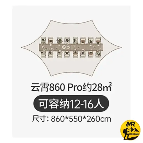 تارپ 860ProTi Black نیچرهایک مدل CNK2650WS023