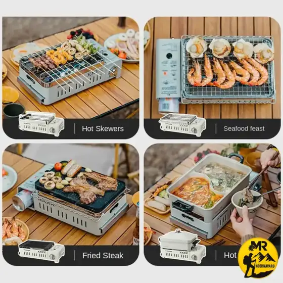 اجاق گاز چند منظوره بای ژو نیچرهایک مدل CNK2450CF033