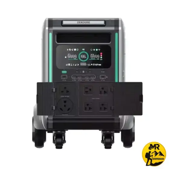 پاور استیشن و باتری اضافه زندور سوپر بیس مدل ZDSBV4600