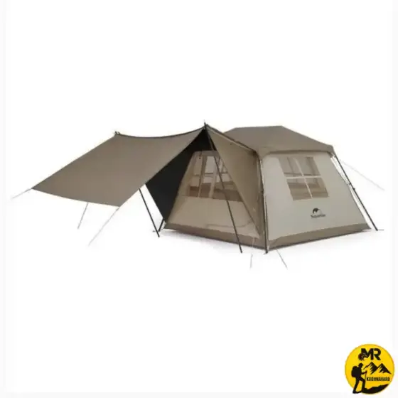 چادر اتوماتیک 4 نفره نیچرهایک نسل دوم مدل VILLAGE 5.0 2 کد CNK2300ZP022