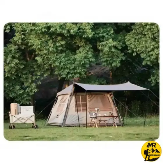 چادر اتوماتیک 4 نفره نیچرهایک نسل دوم مدل VILLAGE 5.0 2 کد CNK2300ZP022
