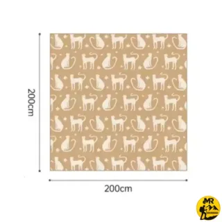 زیرانداز پیک نیک نیچرهایک مدل Happy Ultrasonic Cat Shadow کد CNK2350WS010