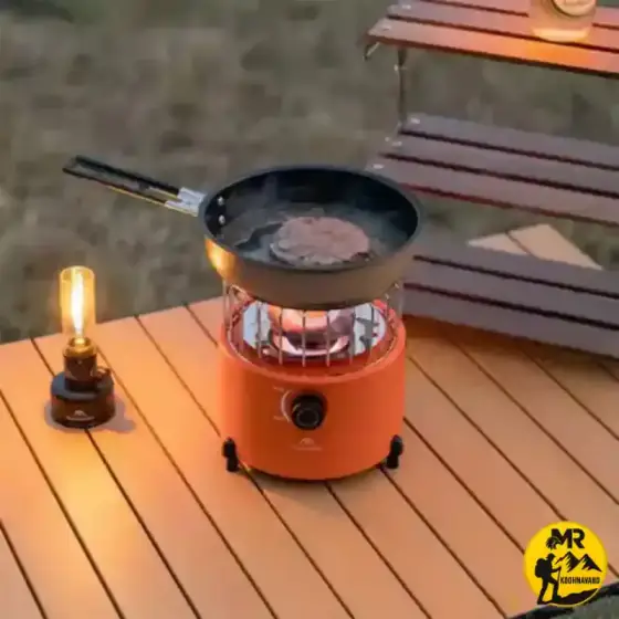 بخاری و اجاق کمپینگ 2 در 1 ماونتین هایکر مدل SZK1107