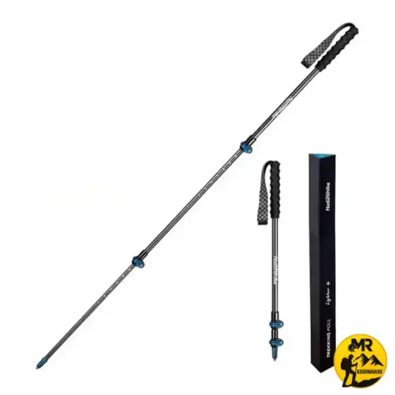 باتوم فیبر کربنی قطب نوردی نیچرهایک NH19S010-T (تکی)