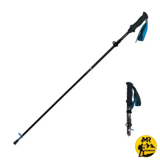 باتوم کوهنوردی تاشو پنج قسمتی نیچرهایک NH18D010-Z