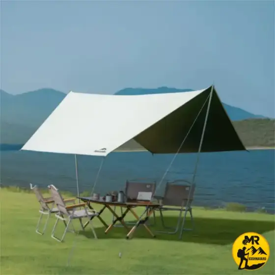 چادر بادی سه نفره با سایبان نیچرهایک مدل CNK2550WS017