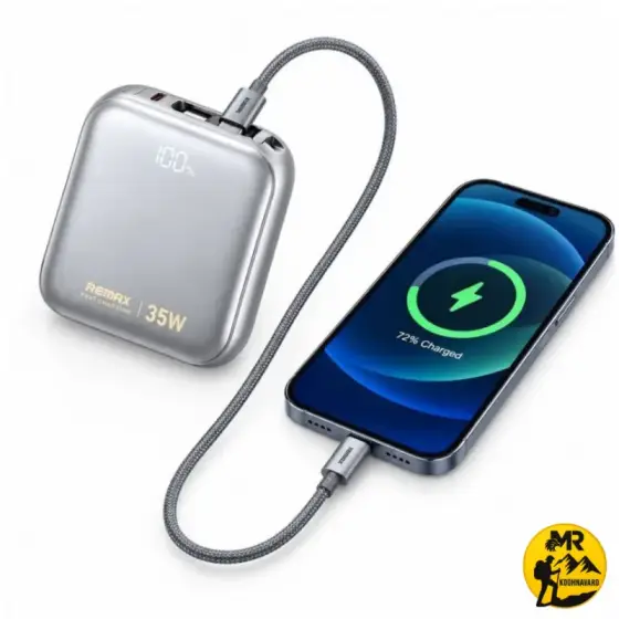 مینی پاوربانک 10000mAh ریمکس مدل AS-181-35