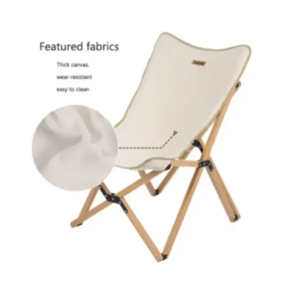 صندلی یک نفره پایه چوبی نیچرهایک (Naturehike) مدل NH19JJ008