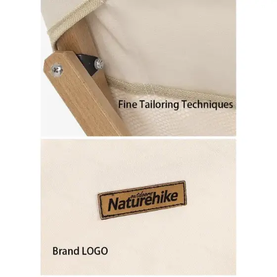 صندلی یک نفره پایه چوبی نیچرهایک (Naturehike) مدل NH19JJ008