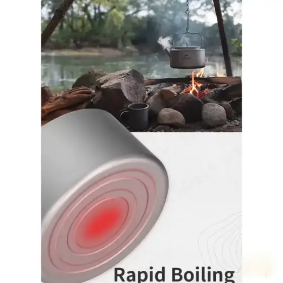 کتری تیتانیوم 0.8 لیتر نیچرهایک مدل NH21CJ007