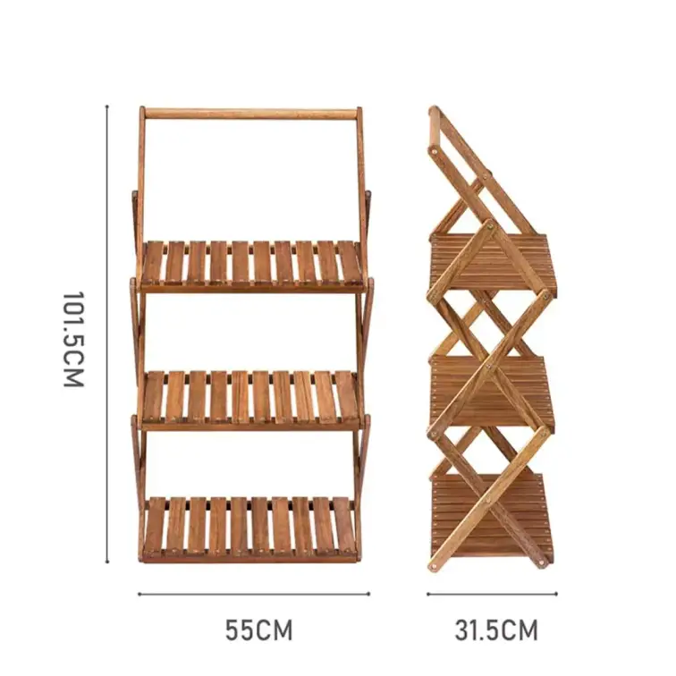 قفسه سه‌ طبقه تاشو نیچرهایک مدل NH20JJ016