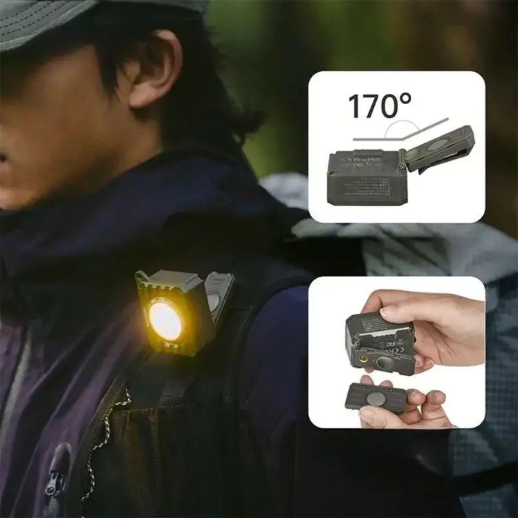 چراغ شارژی مینی نیچرهایک مدل CNK2450ZM014