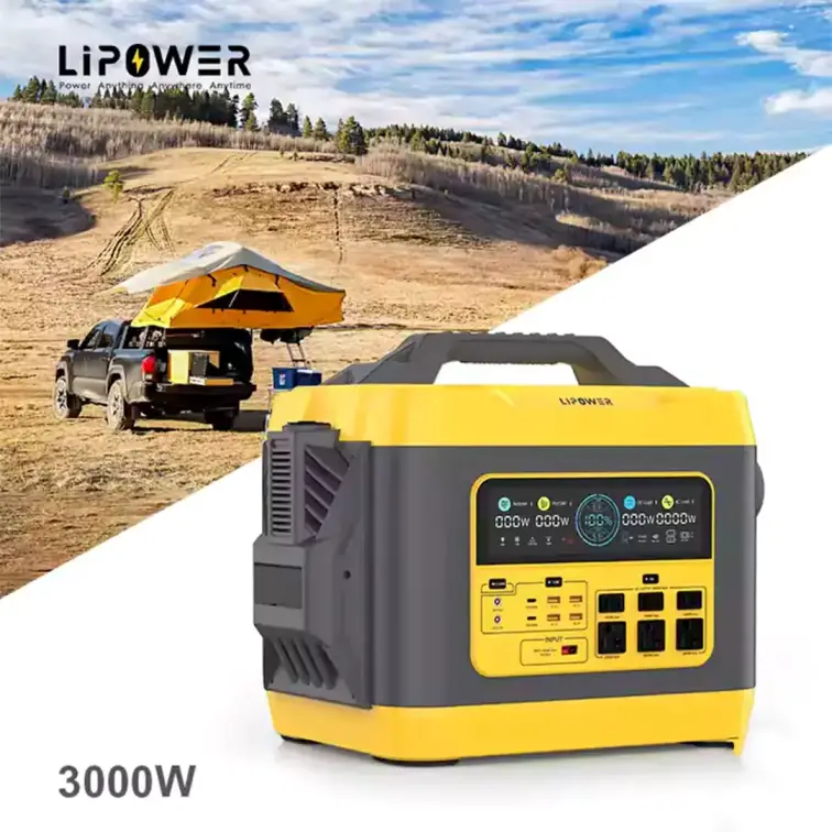 پاور استیشن 3000 وات قابل حمل LIPOWER مدل M3000-S