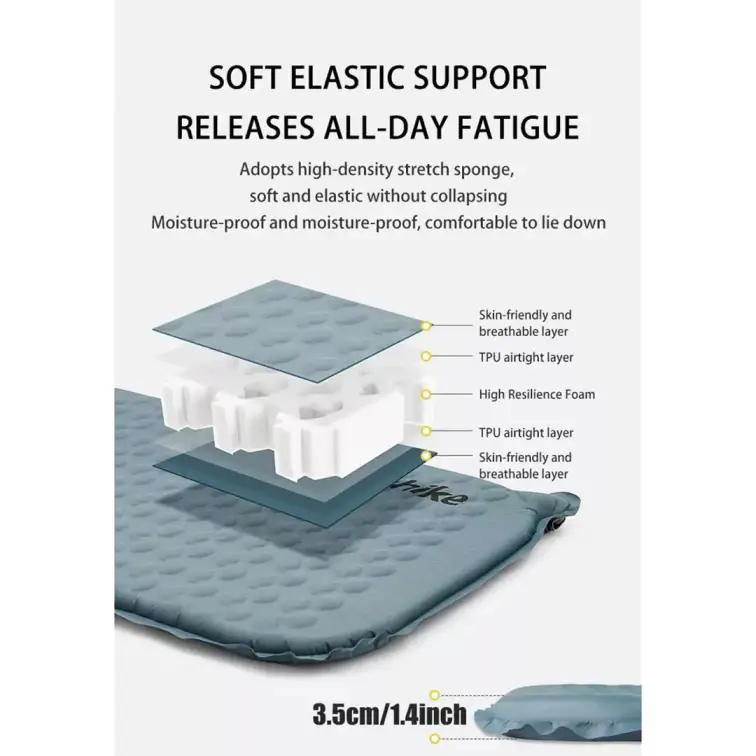 زیرانداز 1 نفره اتوماتیک سایز بزرگ نیچرهایک مدل CNK2300DZ013