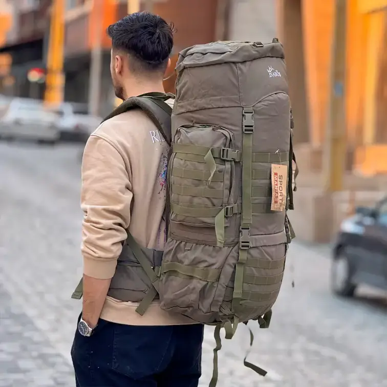 کوله پشتی تاکتیکال 80 لیتری بابوس