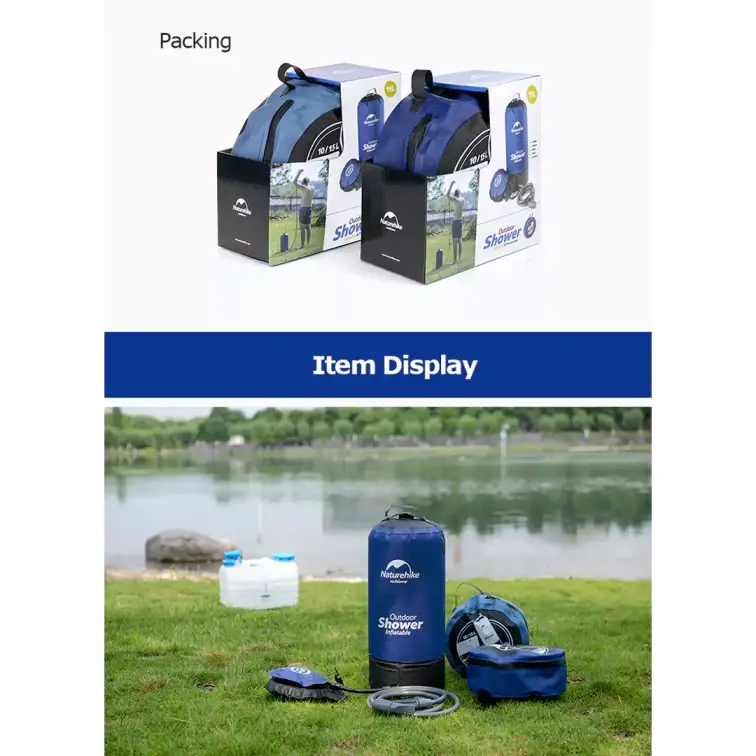 دوش سفری نیچرهایک PW1027 مدل NH17L101-D