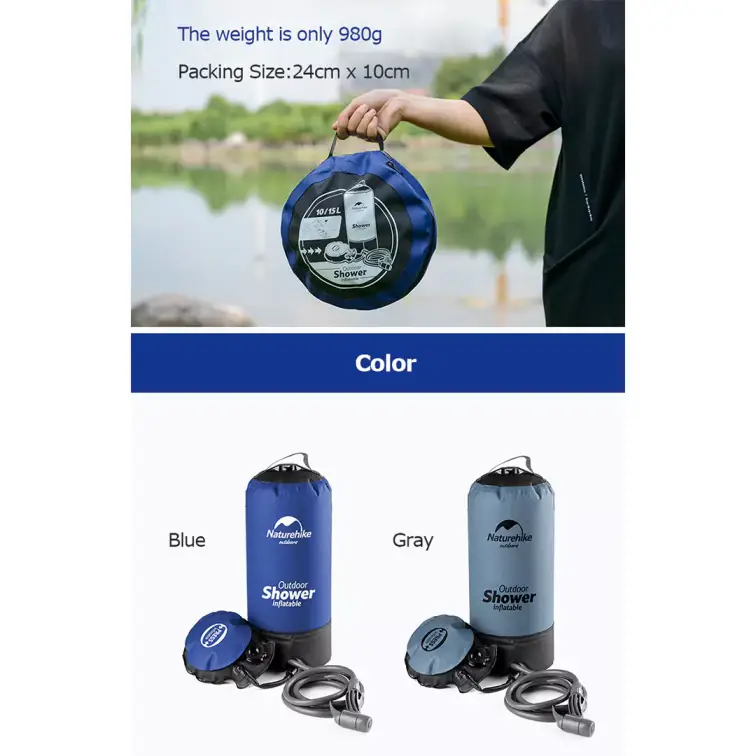 دوش سفری نیچرهایک PW1027 مدل NH17L101-D