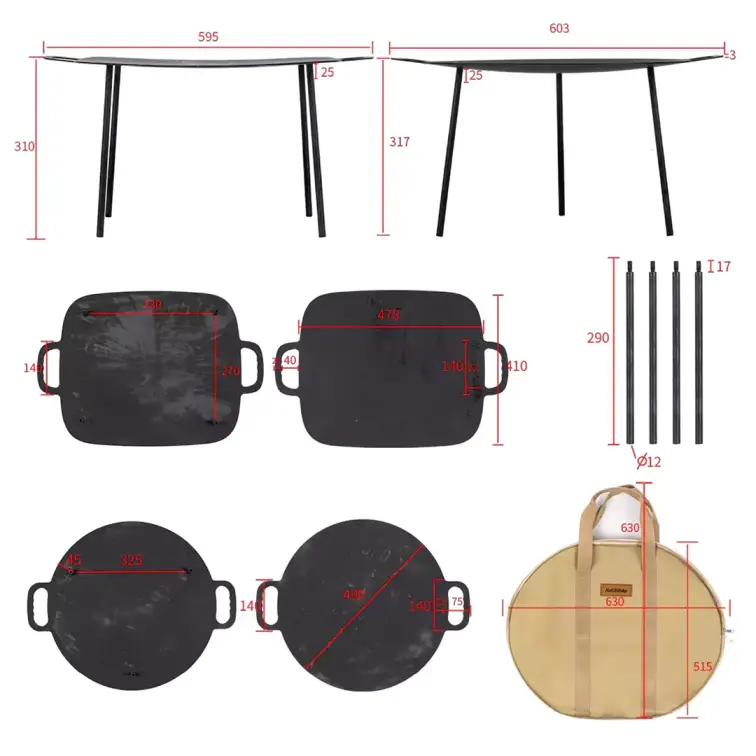 تابه چدنی نیچرهایک مدل NH20SK003