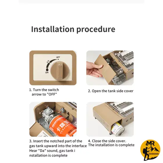 اجاق گاز چندمنظوره نیچرهایک مدل CNH22CJ007