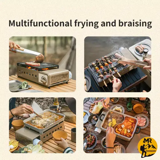 اجاق گاز چندمنظوره نیچرهایک مدل CNH22CJ007