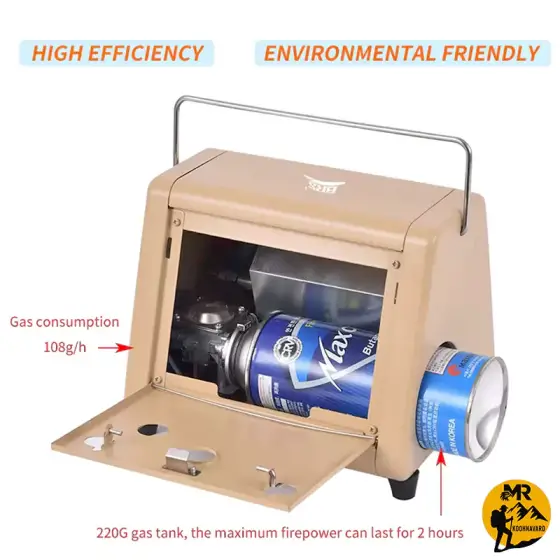 بخاری دوکاره بی آر اس BRS مدل BRS-H23