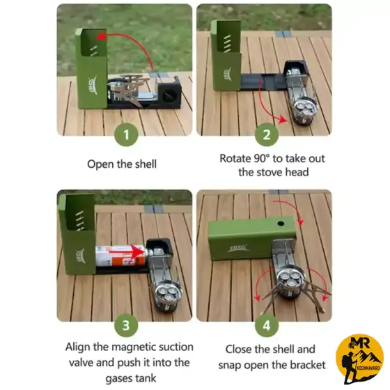 اجاق تاشو بی آر اس BRS مدل BRS-97