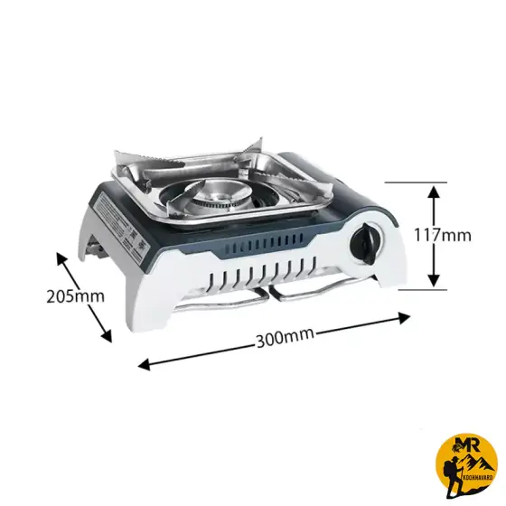 اجاق گاز کمپینگ پایه دار بی آر اس BRS مدل BRS-K001