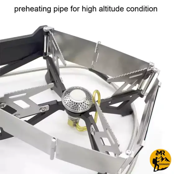 سرشعله کمپینگ تاشو دو شعله بی آر اس BRS مدل BRS-32