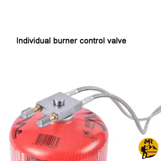 سرشعله کمپینگ تاشو دو شعله بی آر اس BRS مدل BRS-32