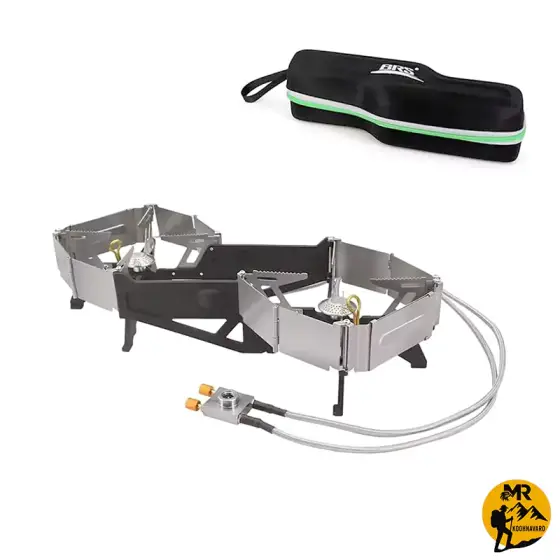 سرشعله کمپینگ تاشو دو شعله بی آر اس BRS مدل BRS-32