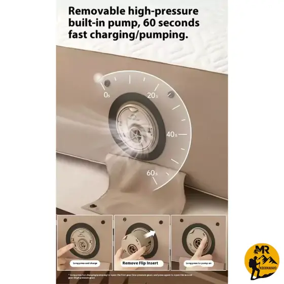 تشک بادی 2 نفره نیچرهایک مدل CNK2550WS024
