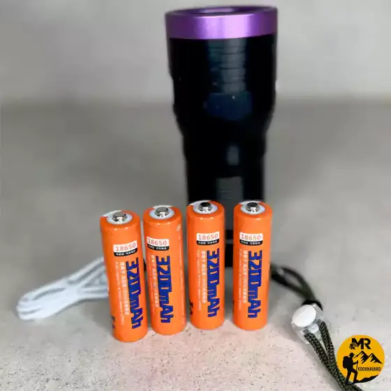 چراغ قوه یووی 6 لامپ UV اسمال سان مدل ZY-H4-6UV