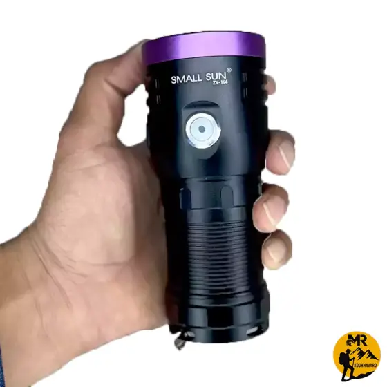 چراغ قوه یووی 6 لامپ UV اسمال سان مدل ZY-H4-6UV