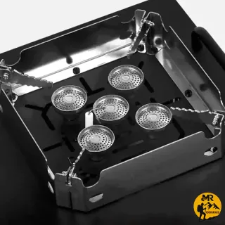 اجاق گاز رومیزی 5 هسته‌ای بلک داگ BLACK DOG مدل CBD2550CF010